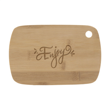 Logo trade promotional merchandise picture of: Bamboo Cheese Platter 2-pcs