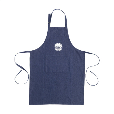 Logotrade business gift image of: Apron GRS Recycled Denim (220 g/m²)