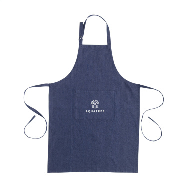 Logotrade corporate gift image of: Apron GRS Recycled Denim (220 g/m²)