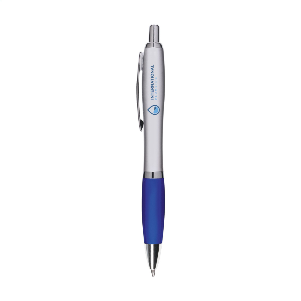 Logo trade promotional giveaways picture of: Athos Silver pen