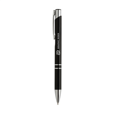 Logo trade business gift photo of: Ebony Shiny pen