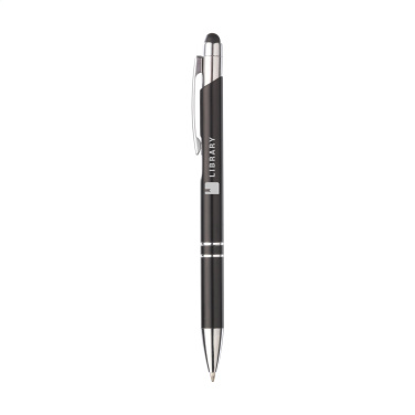 Logotrade promotional giveaway image of: Ebony Touch stylus pen