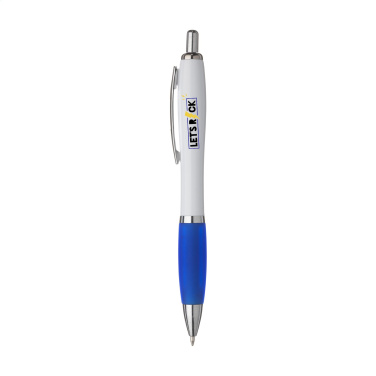 Logo trade advertising products picture of: Athos White pen