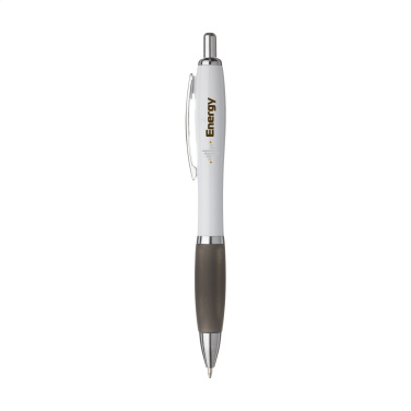 Logotrade promotional item picture of: Athos White pen