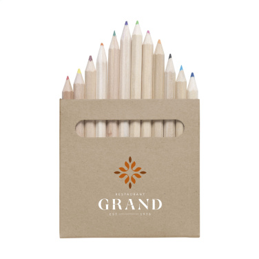 Logo trade corporate gifts image of: Pastelli coloured pencils