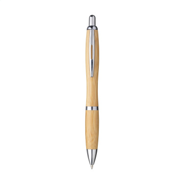 Logo trade advertising products image of: Athos Bamboo pen