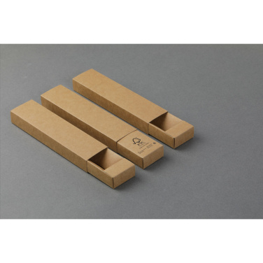 Logo trade promotional merchandise image of: Gift Box Kraft Paper gift packaging