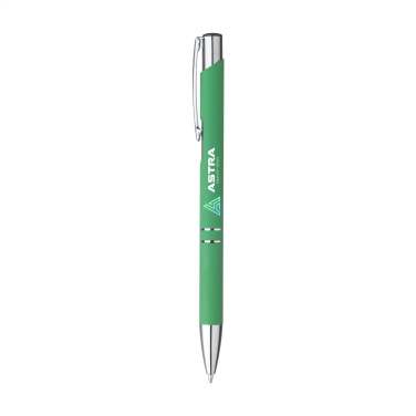 Logotrade advertising products photo of: Ebony Soft Touch Accent pen