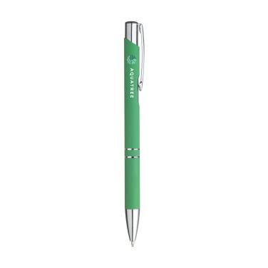 Logotrade promotional item image of: Ebony Soft Touch Accent pen