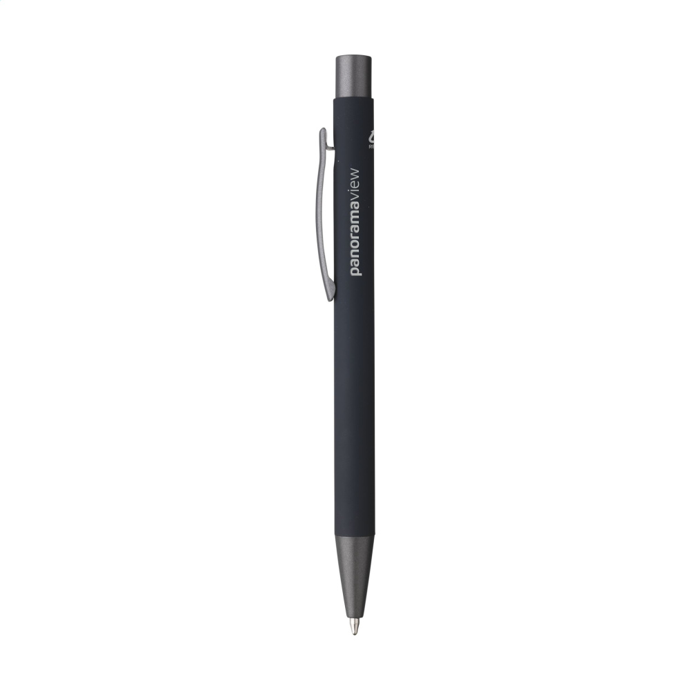 Logotrade promotional product picture of: Brady Soft Touch Recycled Alu pens