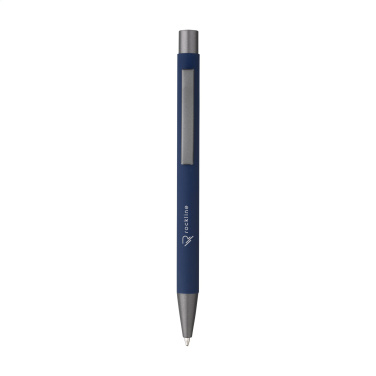 Logotrade promotional merchandise image of: Brady Soft Touch Recycled Alu pens