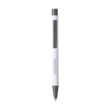 Logo trade corporate gifts picture of: Brady Soft Touch Recycled Alu pens