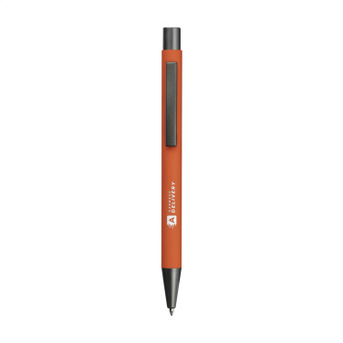 Logo trade promotional giveaways picture of: Brady Soft Touch Recycled Alu pens