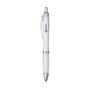 Logotrade advertising products photo of: Athos Solid GRS Recycled ABS pen