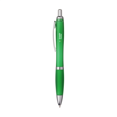 Logo trade promotional products picture of: Athos Solid GRS Recycled ABS pen