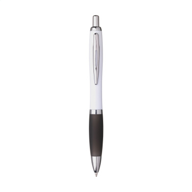 Logo trade promotional items image of: Athos Trans GRS Recycled ABS pen