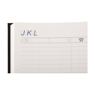 Logo trade corporate gifts image of: Eurodirect Balacron diary A5 4-languages