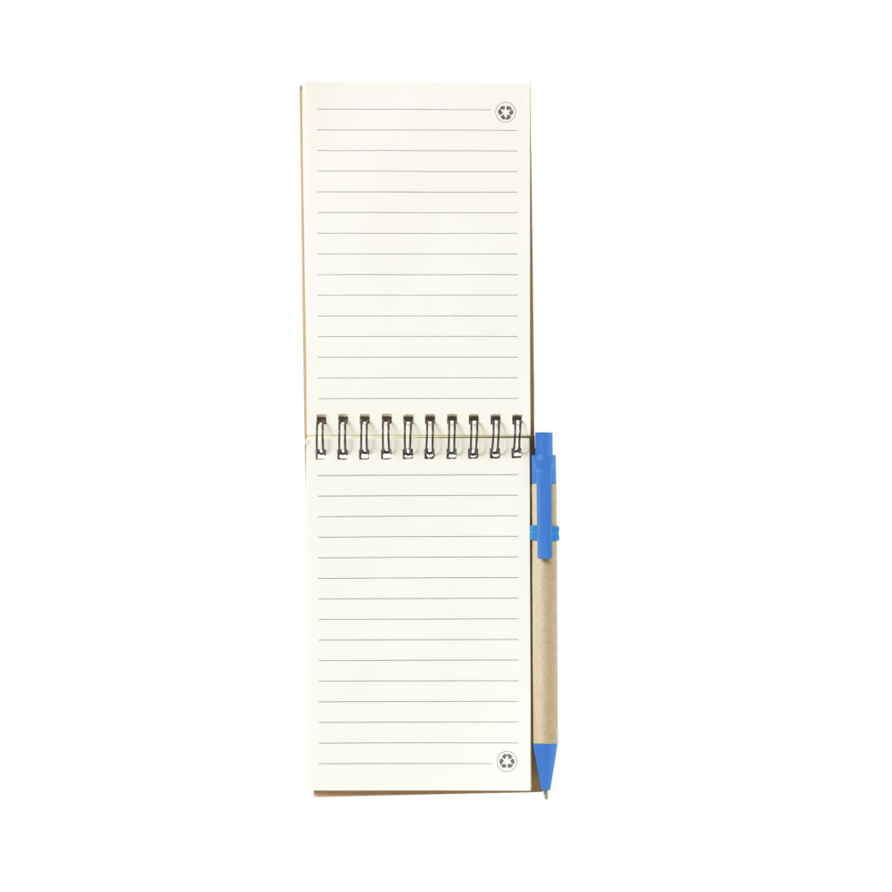 Logotrade promotional giveaways photo of: RecycleNote-M Paper notebook