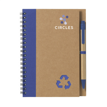 Logo trade promotional gifts image of: Recycle Note-L Paper notebook