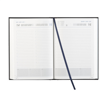 Logo trade promotional merchandise picture of: Eurotop Balacron diary A5 6-languages