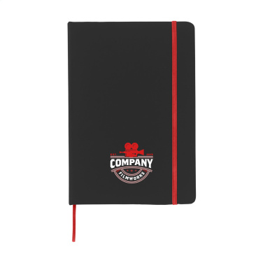 Logo trade promotional gifts image of: BlackNote A5 Paper notebook