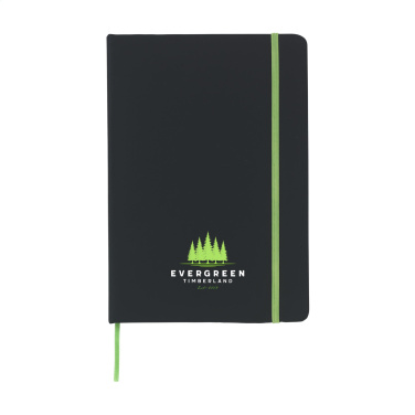 Logo trade promotional gift photo of: BlackNote A5 Paper notebook