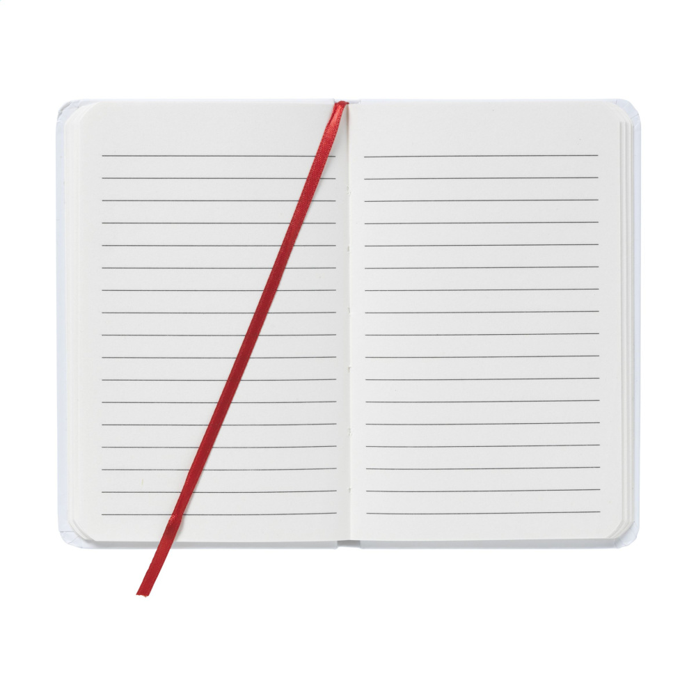 Logo trade promotional products image of: WhiteNote A6 Paper notebook