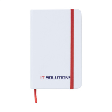 Logo trade promotional merchandise image of: WhiteNote A6 Paper notebook