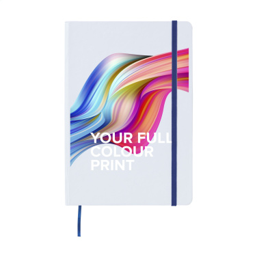 Logo trade promotional products picture of: WhiteNote A5 Paper notebook