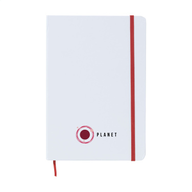 Logo trade corporate gift photo of: WhiteNote A5 Paper notebook