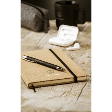 Logotrade promotional merchandise picture of: CorkNote A5 Paper notebook