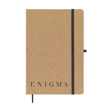 Logo trade promotional merchandise picture of: CorkNote A5 Paper notebook