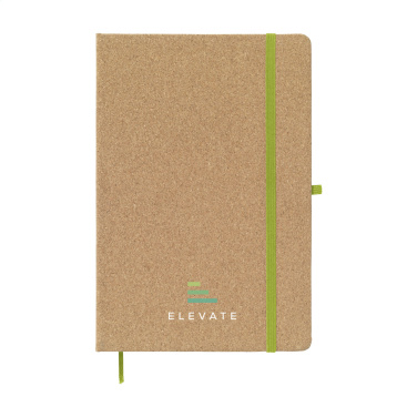 Logo trade promotional merchandise photo of: CorkNote A5 Paper notebook