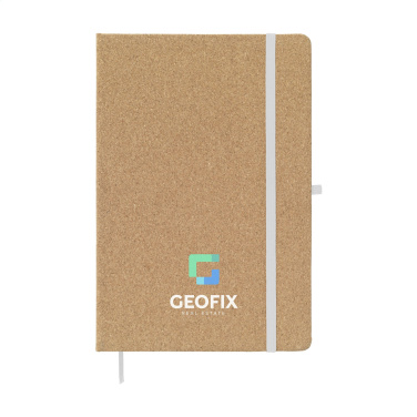 Logotrade corporate gift picture of: CorkNote A5 Paper notebook