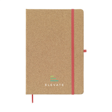 Logo trade promotional products image of: CorkNote A5 Paper notebook