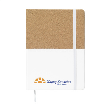 Logo trade promotional product photo of: Journal Cork Paper Notebook