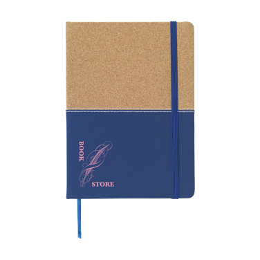 Logo trade promotional item photo of: Journal Cork Paper Notebook