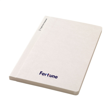 Logo trade promotional merchandise image of: Sugarcane Paper Notebook A5