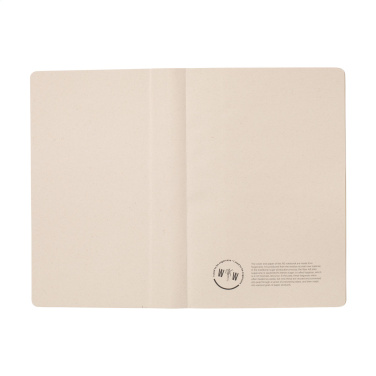 Logo trade promotional items picture of: Sugarcane Paper Notebook A5