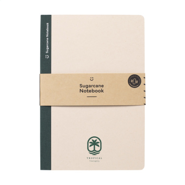 Logo trade advertising products picture of: Sugarcane Paper Notebook A5