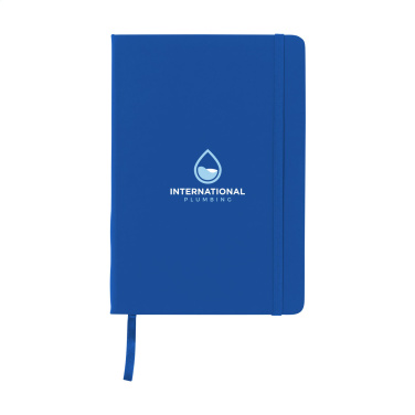 Logo trade corporate gifts image of: BudgetNote A5 Blanc Paper notebook