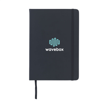 Logo trade promotional products image of: BudgetNote A5 Lines Paper Notebook