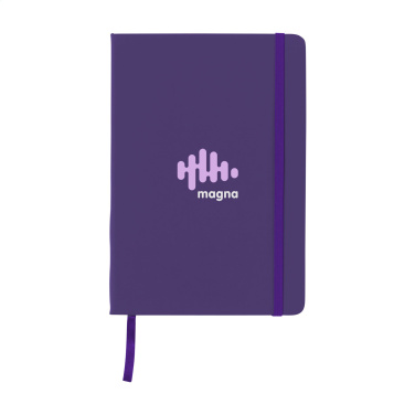 Logo trade promotional products image of: BudgetNote A5 Lines Paper Notebook