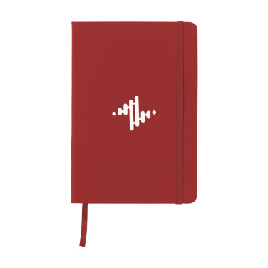 Logo trade promotional items image of: BudgetNote A5 Lines Paper Notebook