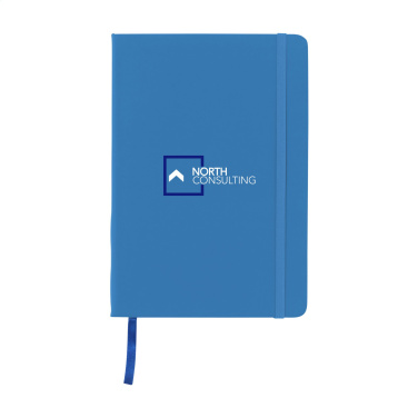 Logotrade corporate gift image of: BudgetNote A5 Lines Paper Notebook