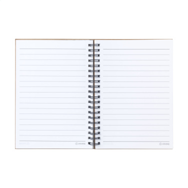 Logo trade advertising products image of: StonePaper Notebook