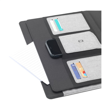 Logo trade promotional items picture of: Quest Portfolio RCS RPET A4  document folder