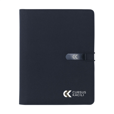 Logo trade promotional merchandise photo of: Quest Portfolio RPET A5 document folder