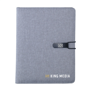 Logo trade promotional giveaways picture of: Quest Portfolio RPET A5 document folder