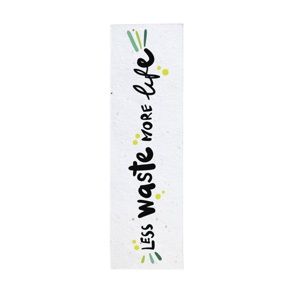 Logotrade corporate gift picture of: Seed Paper Bookmark